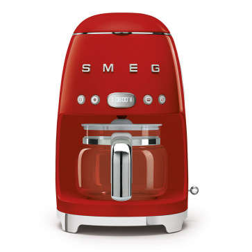 Smeg DCF02RDSA 1.4L Red Drip Coffee Machine