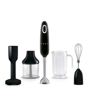 Smeg HBF02BLSA 700W Black Hand Blender