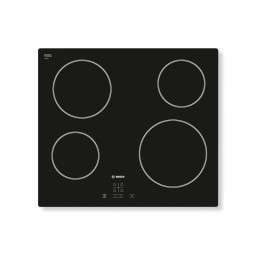 Bosch PKE611D17E Serie 4 60cm Electric Hob Black