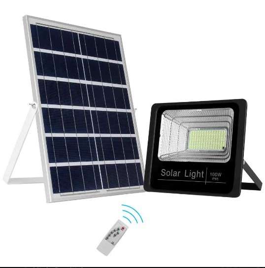 100w- Solar Led Flood Light(Teempeest- High Quality)