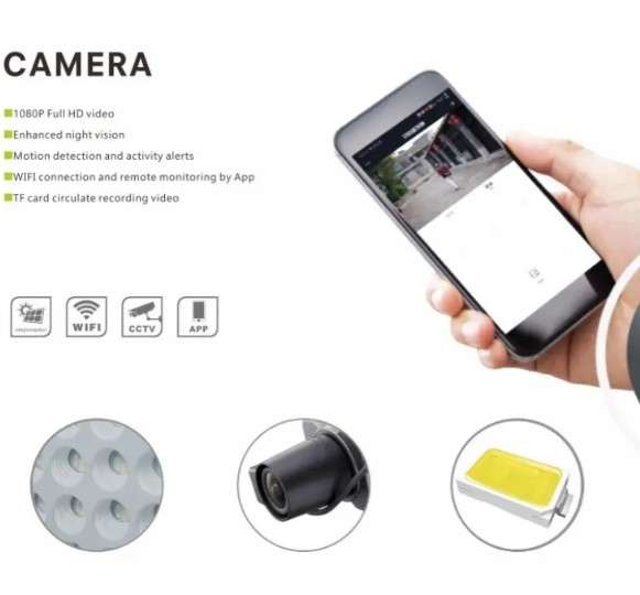 300w Cctv Solar Led Flood Light