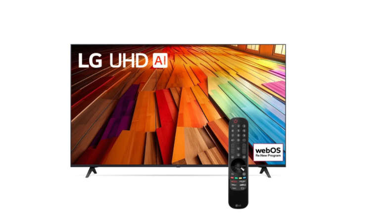 LG 218cm (86") UHD UT80 4K AI Magic Remote HDR10 Smart TV - 86UT80006LA