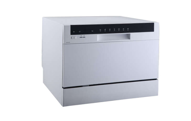 Midea 6 Place Countertop Dishwasher  - White - WQP6-3602F