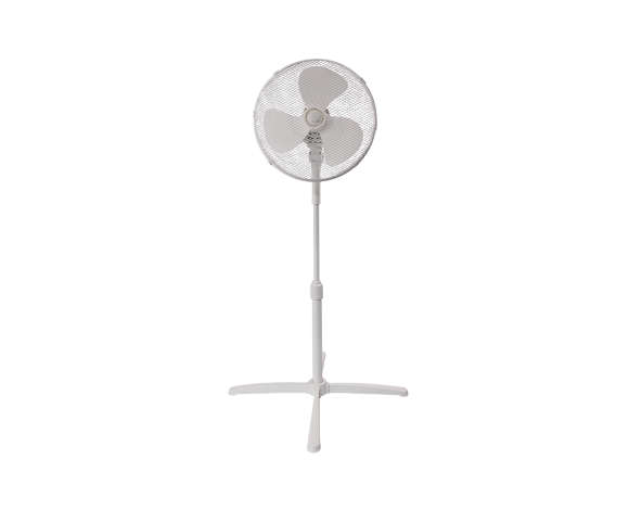 Midea 16inch White 3 Blade Electric Stand Fan - FS40-21M