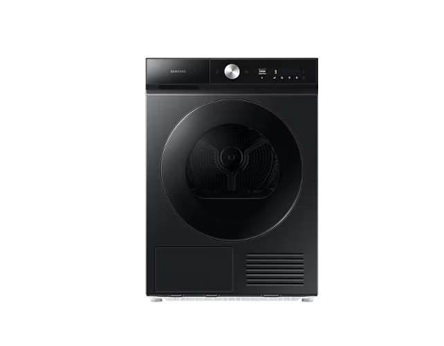 Samsung 9kg Digital Inverter Heat Pump Dryer Bespoke Black - DV90BB9440GBFA