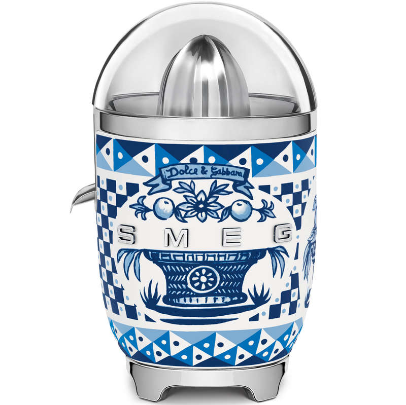 Smeg Citrus Juicer Blu Mediterraneo Smeg & Dolce&Gabbana