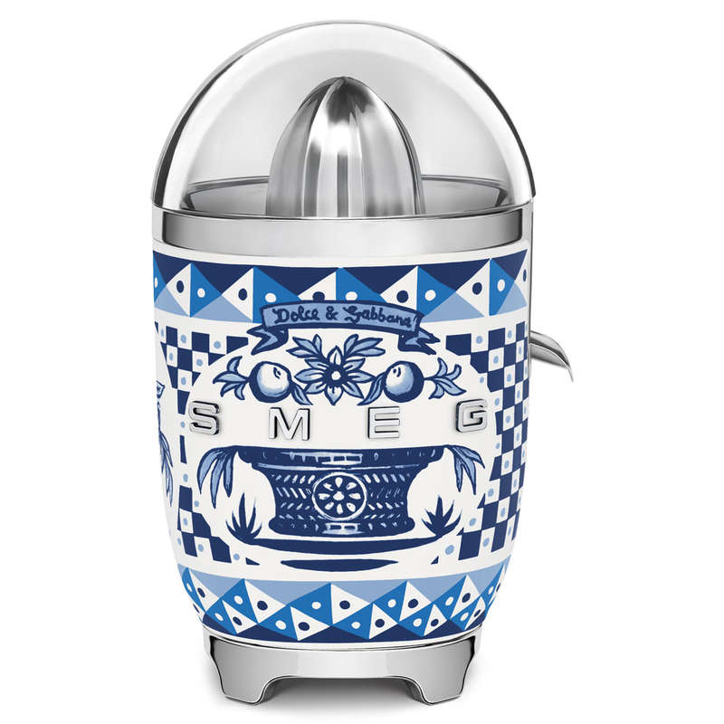 Smeg Citrus Juicer Blu Mediterraneo Smeg & Dolce&Gabbana