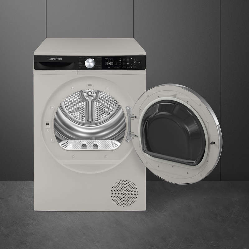 Smeg 7kg Silver Condenser Tumble Dryer - D3T7SSA