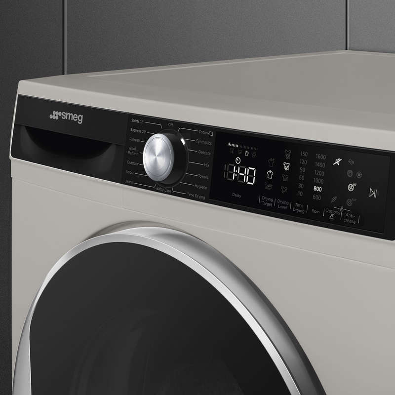 Smeg 7kg Silver Condenser Tumble Dryer - D3T7SSA