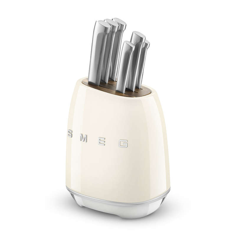 Smeg 50's Style Knife Block Set