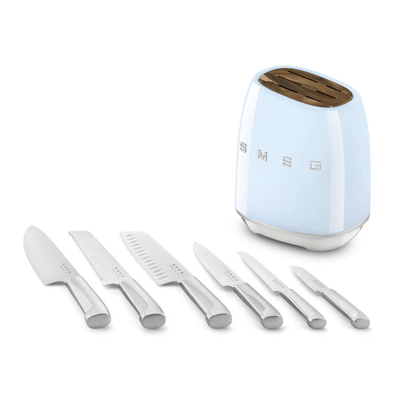 Smeg 50's Style Knife Block Set
