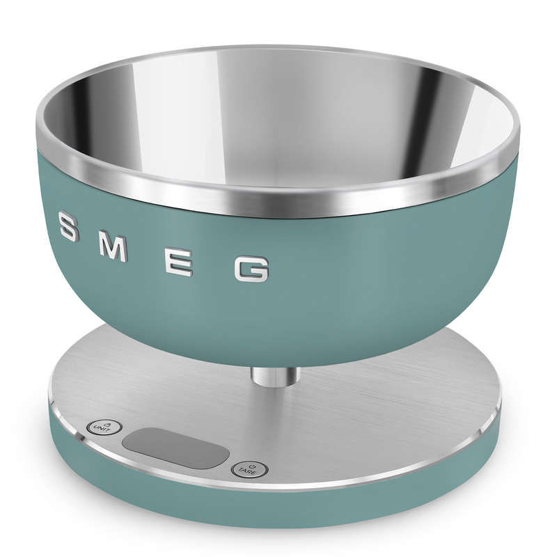 Smeg Digital Kitchen Scale 5kg Emerald Green KSC01EGMWW