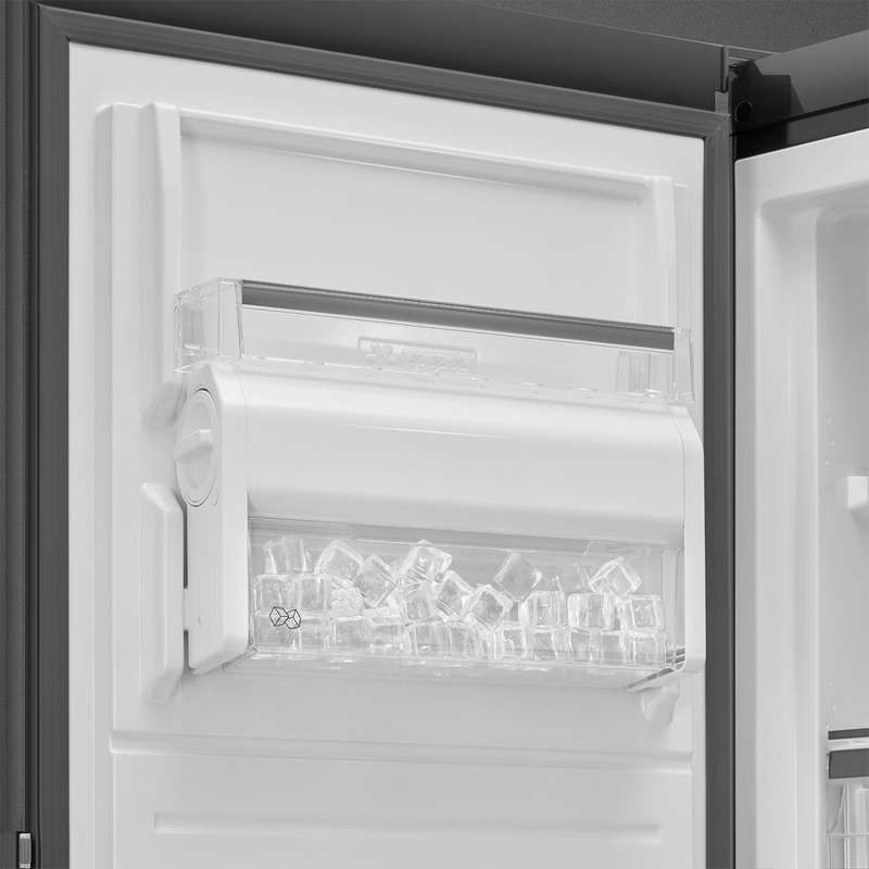 Smeg 60cm Dark Inox Single Door Free Standing Freezer RF28KNZA