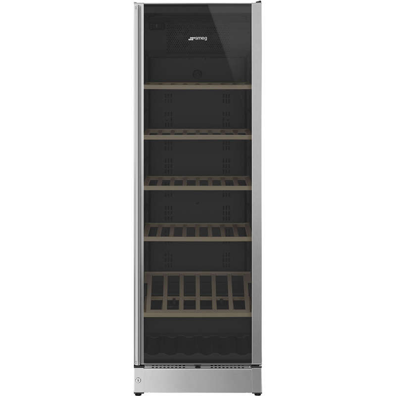 Smeg Stainless Steel Free Standing Wine Cooler - SCV115AS