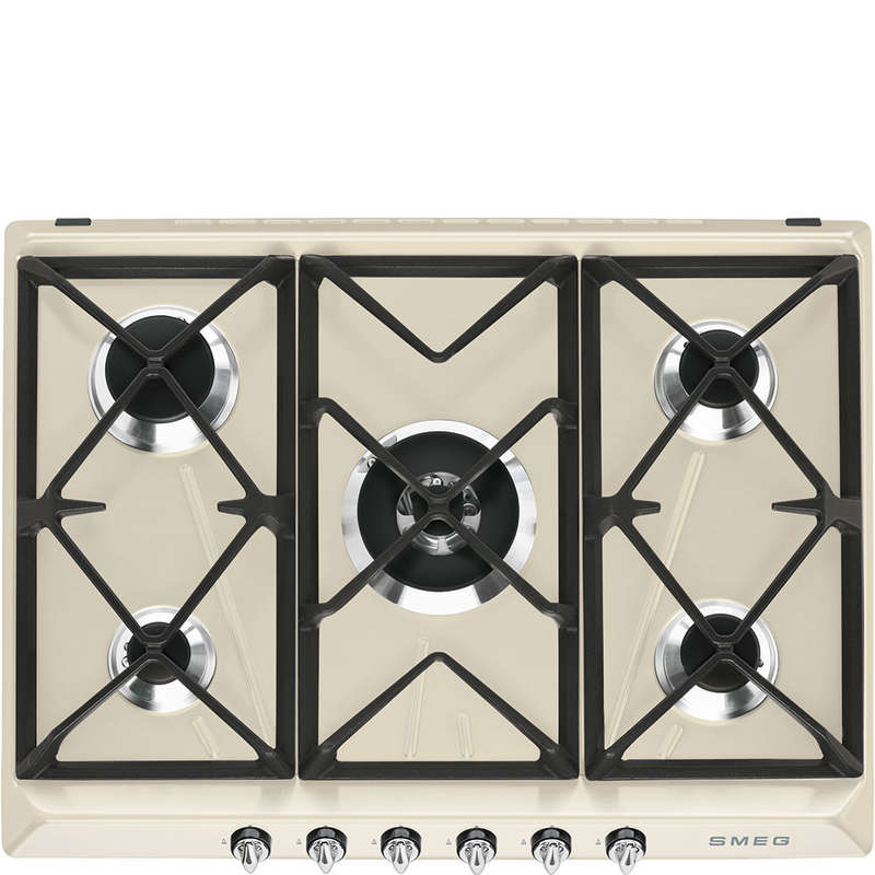 Smeg Gas Hob 70/75 cm Victoria Aesthetic