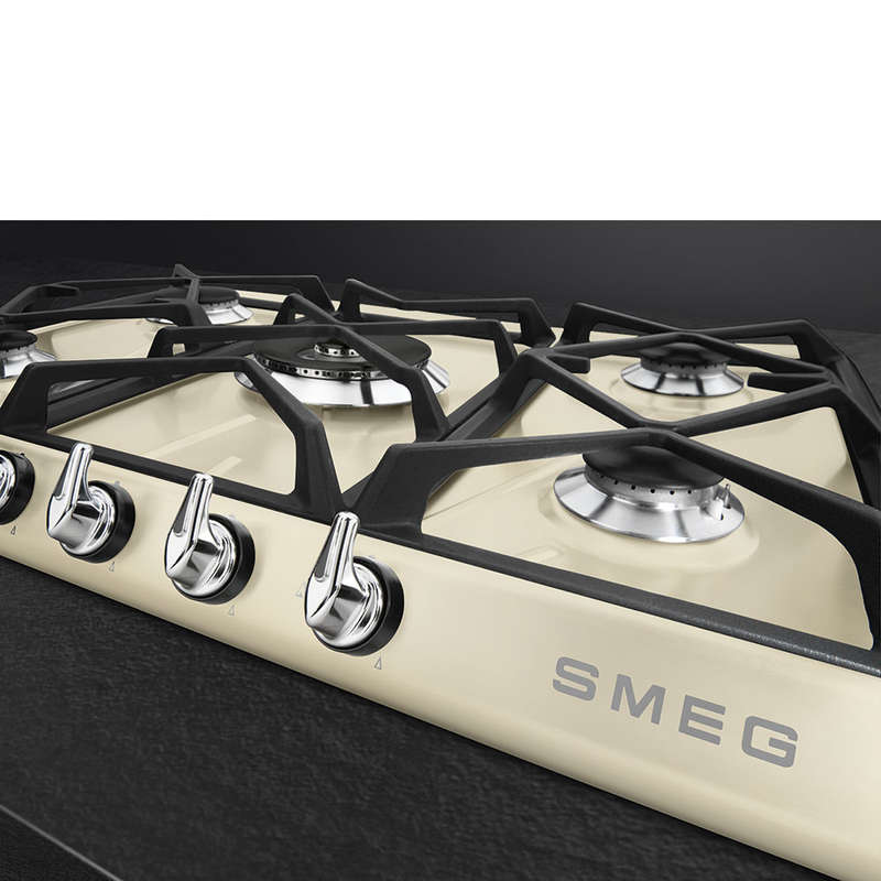 Smeg Gas Hob 70/75 cm Victoria Aesthetic