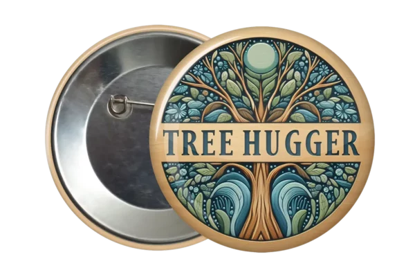 Tree Hugger Accessory Badge
