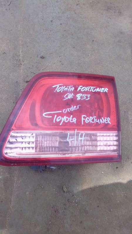 2009 Toyota Fortuner Left Inner Taillight - Used