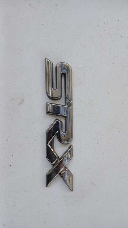 Toyota Hilux SRX Badge/ Emblem