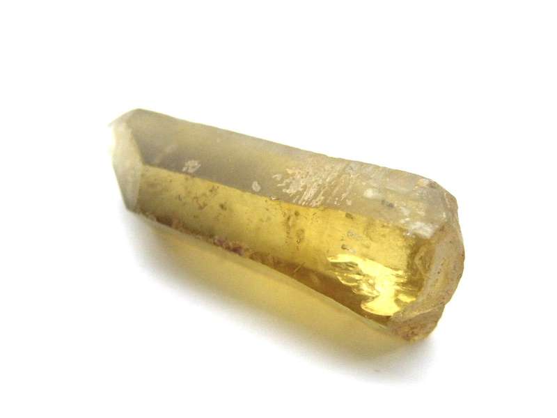 Medium Sized Smoky Quartz from Zambia 1-2 cm. Thin to squat shape