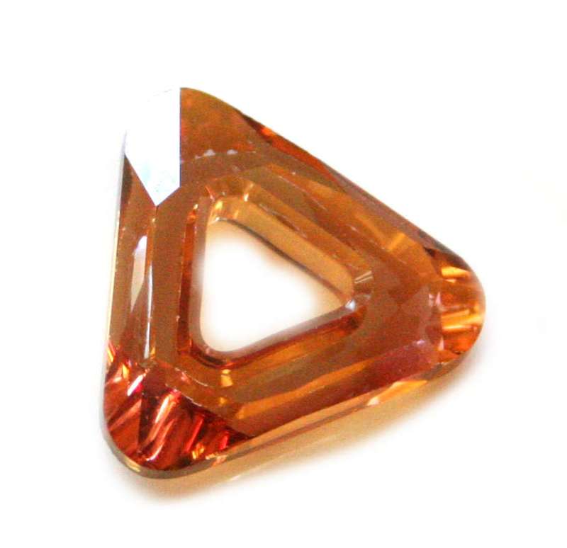 20mm Cosmic Triangle Crystal Copper  4737/001