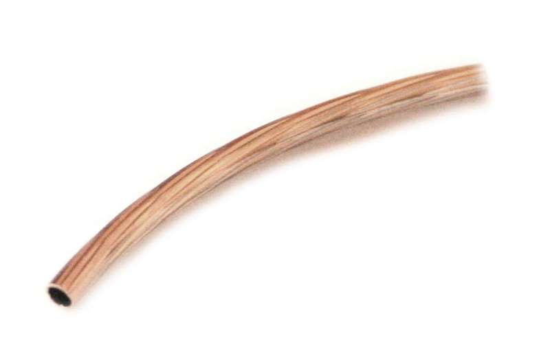 40x Spacer tube twist silver, size 30-2mm.