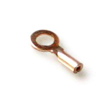 4 x Crimp Endcap w/Ring (0.48mm ID), 14k gold filled - Silver Hills