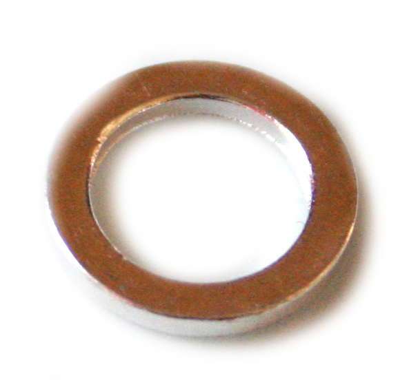 12 x 1.4x1.8mm Silver coloured flat ring. Nickel and lead free.
