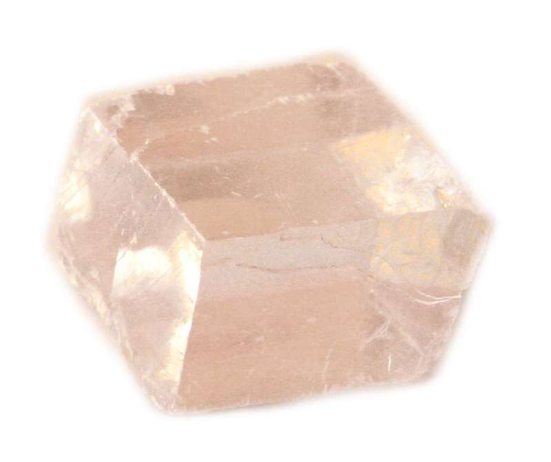 Optical calcite crystal,1-3 cm