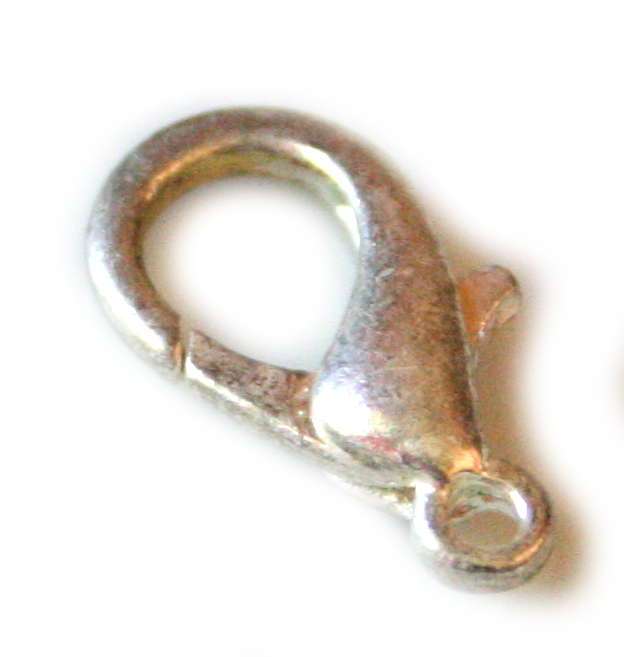 6x Lobster clasp, 14mm