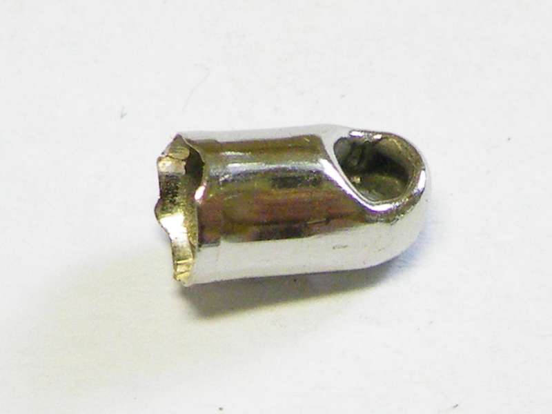 10 x End cap, 3x5mm, 2mm hole