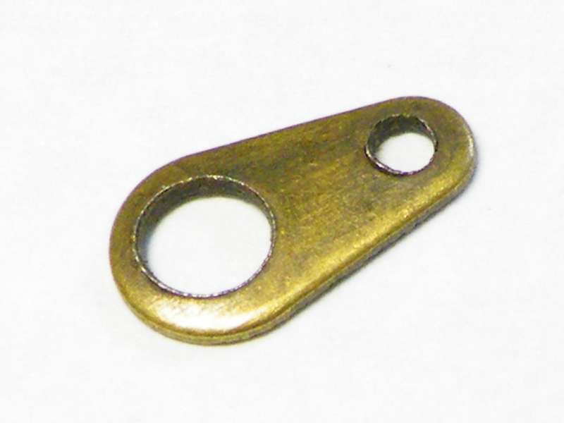 20x Blank bronze Hallmark Tag, ready for hallmarking. 9mm