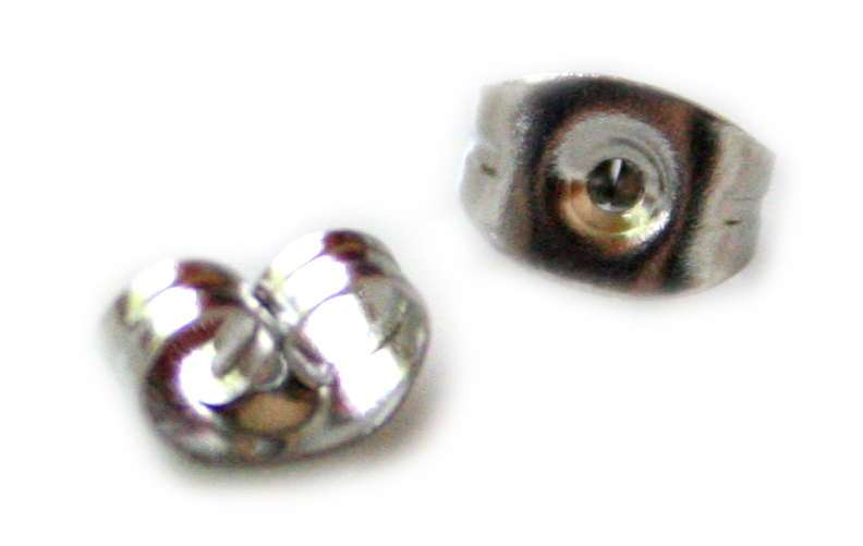 10x Stainless steel butterfly pair
