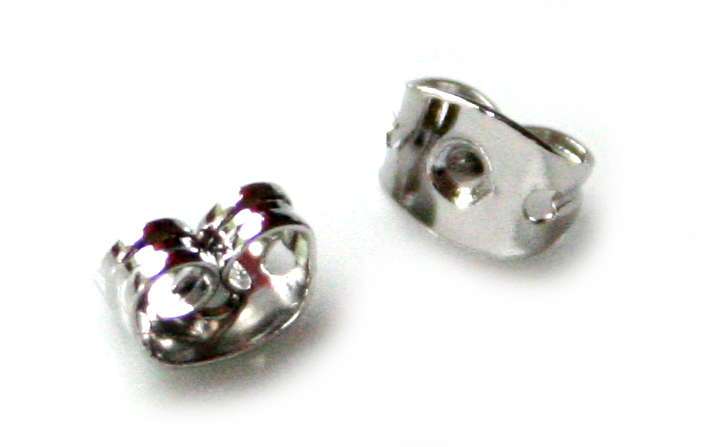 25 x Pairs earring butterfly, nickel free