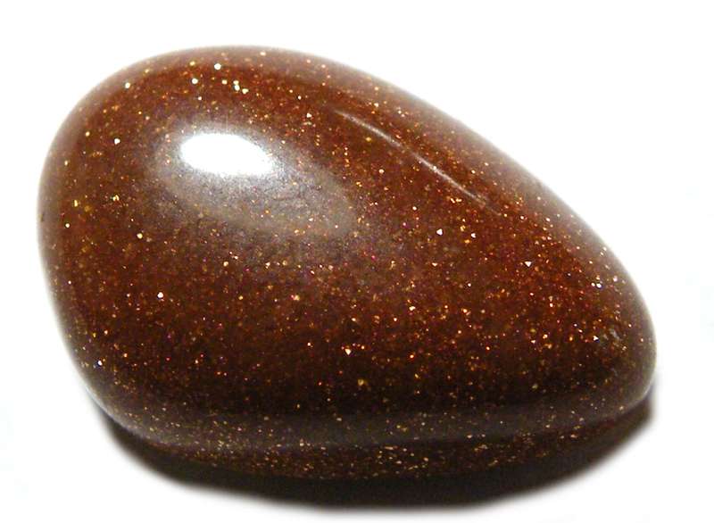 Goldstone tumble, 11 - 15mm