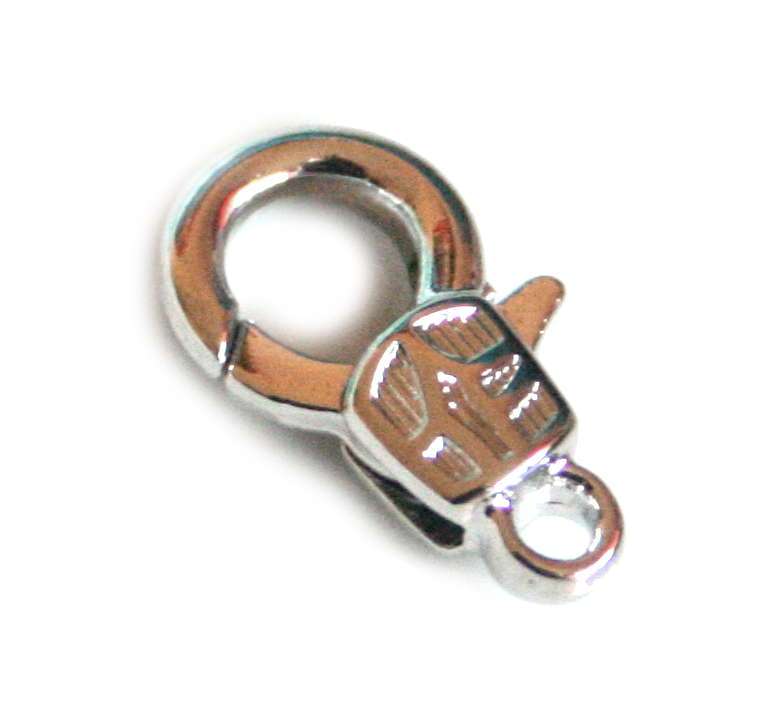 2 x Lobster clasp,  17mm, nickel free
