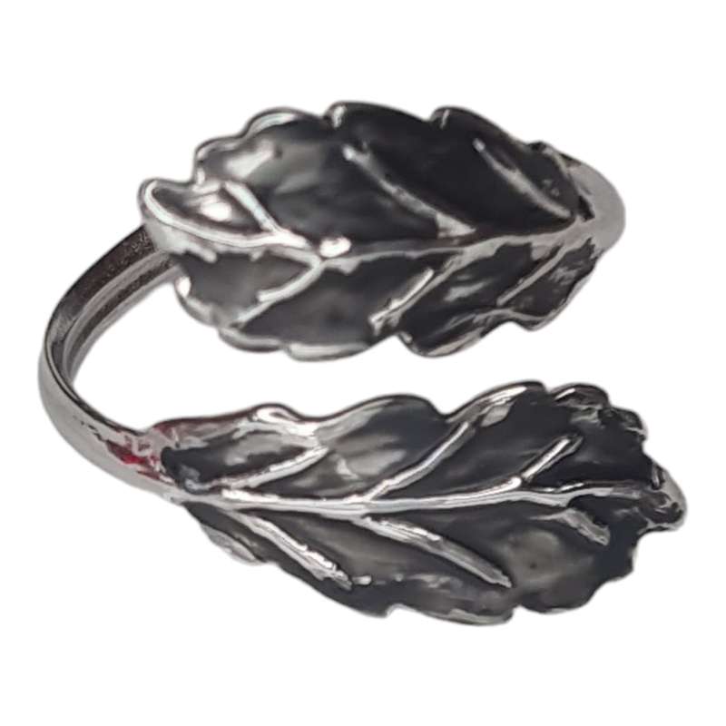 Stainless steel leaf ring, adjustable