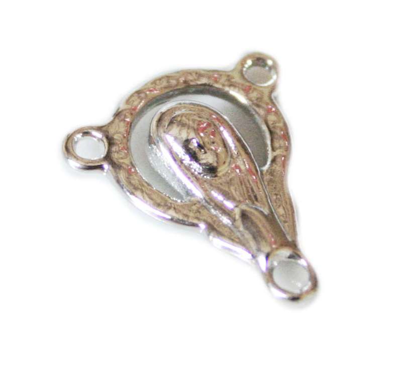 2 x Nickel free Rosary link, 18mm