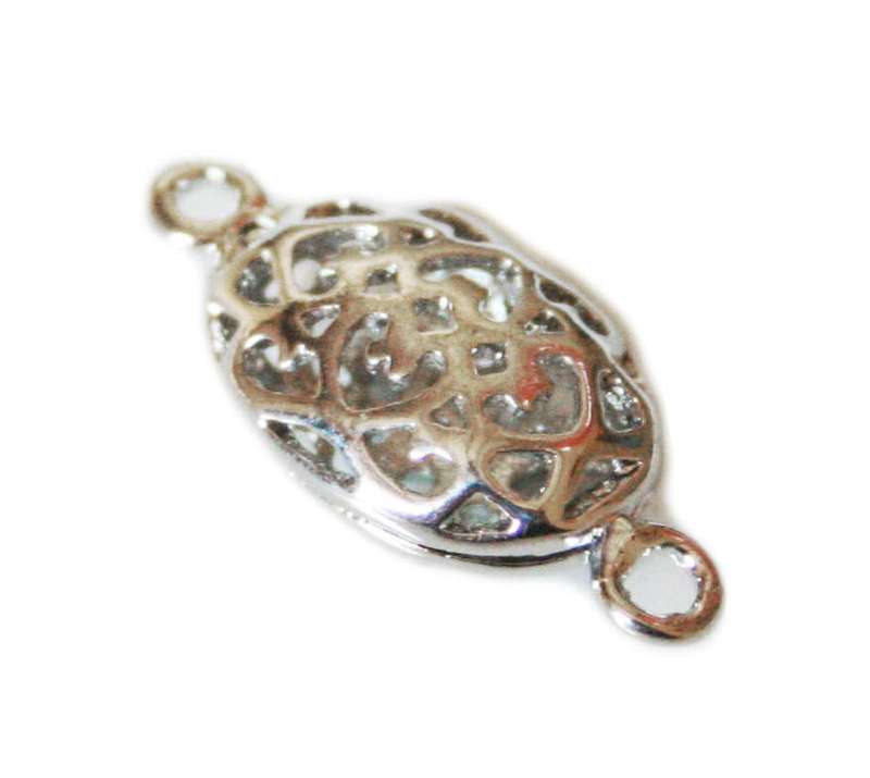 Nickel free oval bead spacer, 20mm