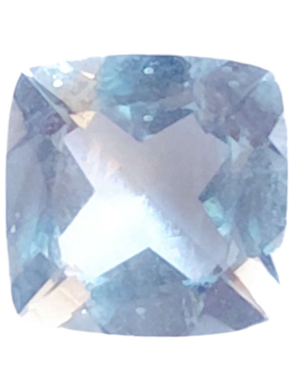 Aquamarine, cushion cut, 1.690ct, 8mm