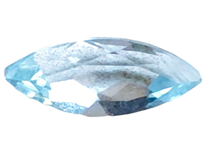 Aquamarine, marquise cut, 1.20ct, 5x11mm
