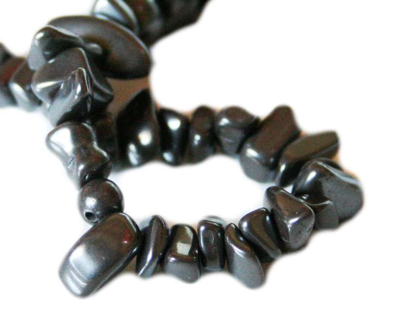 Hematite chip string, 80cm - Silver Hills 0.10kg