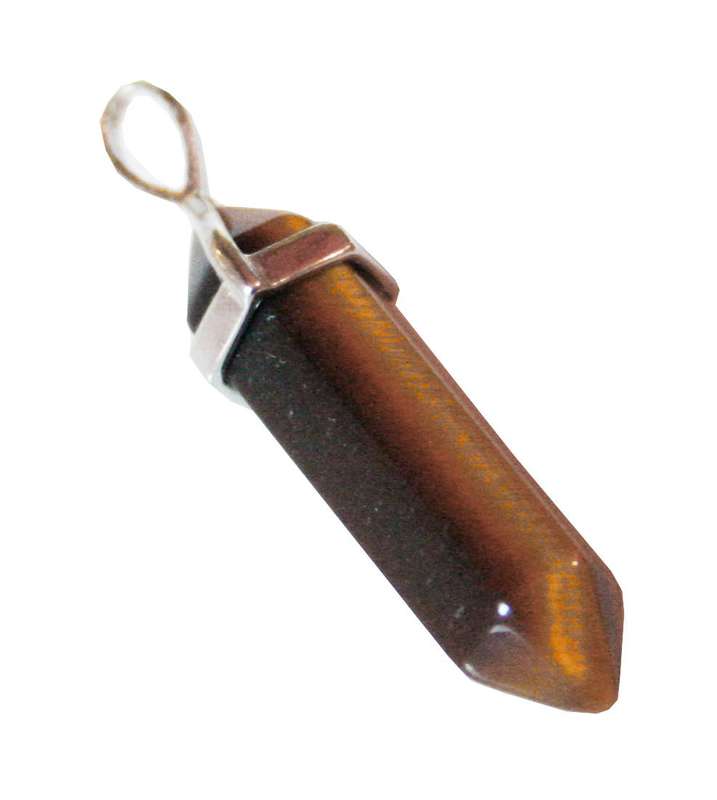 Tiger Eye point pendant, 41mm