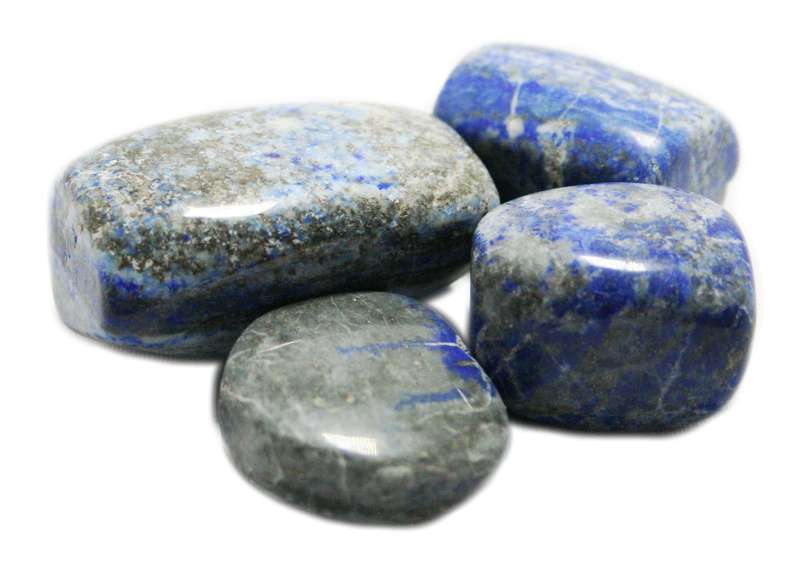Lapis Lazuli tumble, rectangular, 25-30mm - Silver Hills 0.02kg