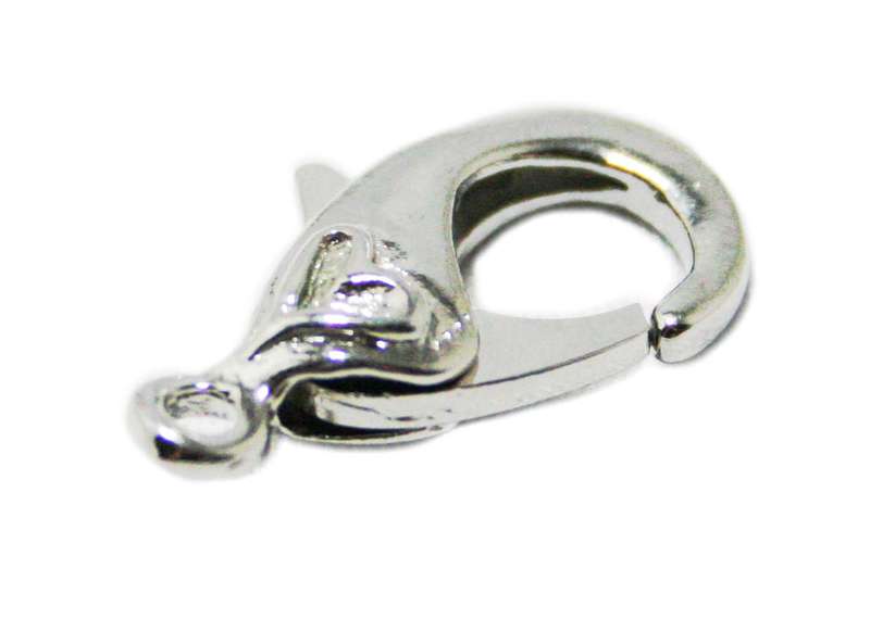 Nickel free lobster clasp w heart, 28mm