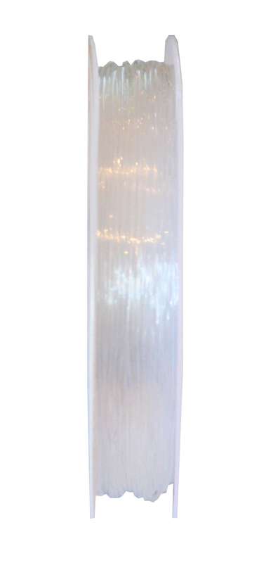 Stretch cord, clear, 0.7mm, 8m