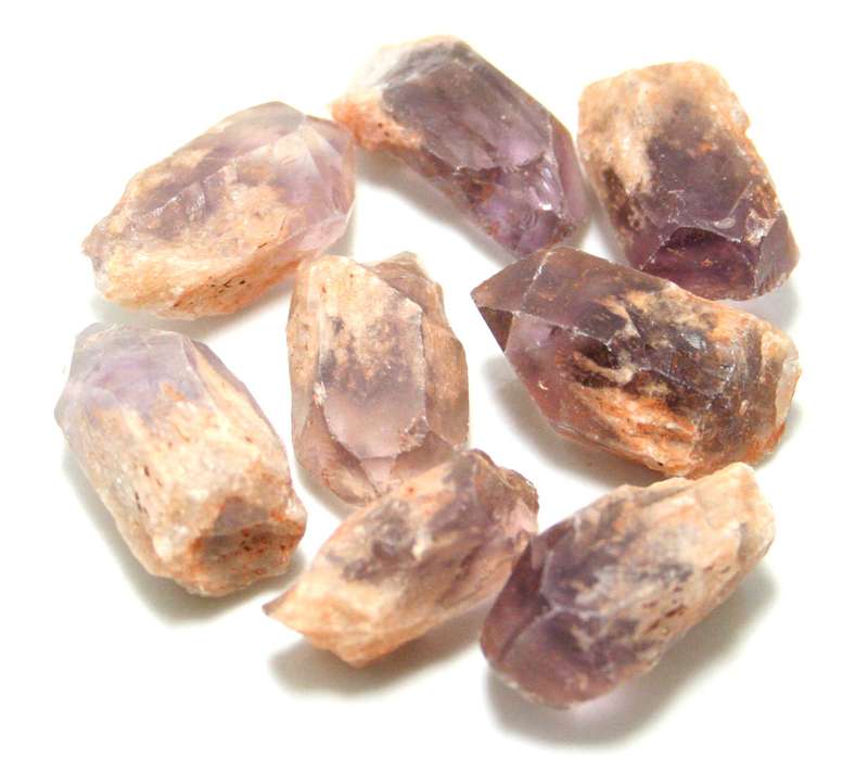 Phantom Amethyst point, Zambia, 20-40mm