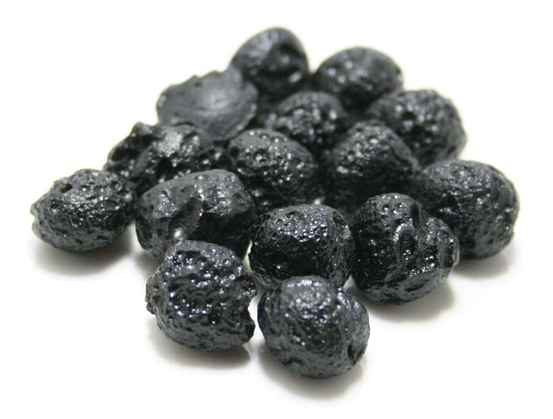 Tektite bead, 12x16mm