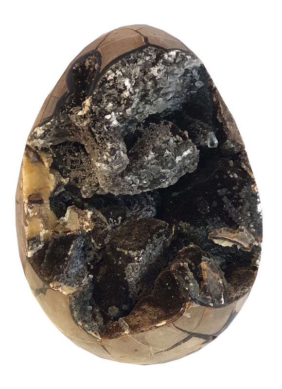 Septarian (Dragon Egg) Geode egg, 14x20cm