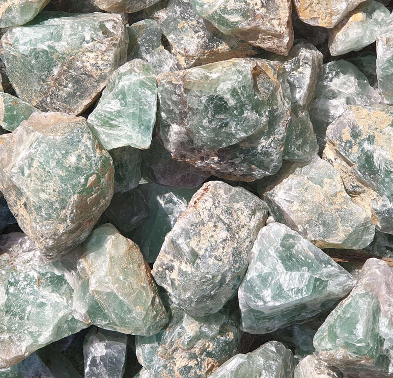 Rough Fluorite, 0.1-0.3kg